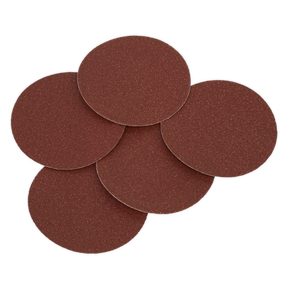 Sealey SSD01 Adhesive Backed Sanding Disc 80Grit 125mm - Pack of 5