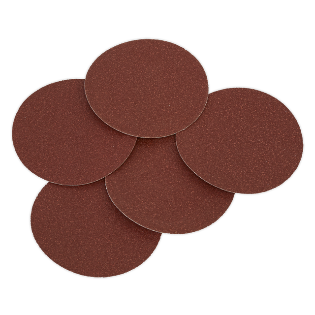 Sealey SSD01 Adhesive Backed Sanding Disc 80Grit 125mm - Pack of 5