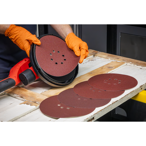 Sealey SSD05 225mm Hook-and-Loop Sanding Disc Set 5pc - additional view 2