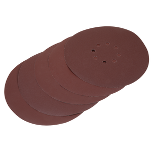 Sealey SSD05 225mm Hook-and-Loop Sanding Disc Set 5pc