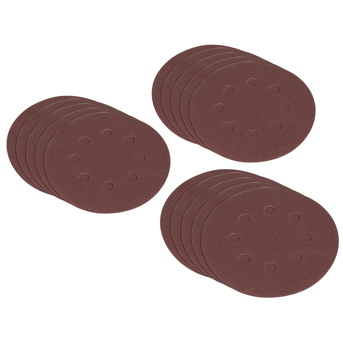 Sealey SSDS02 Hook-and-Loop Sanding Disc Set 125mm 10pc - additional view 2