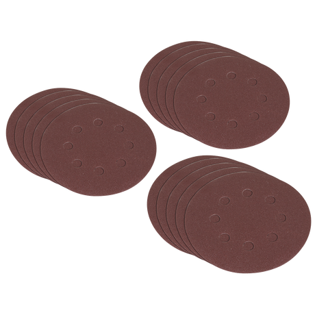 Sealey SSDS02 Hook-and-Loop Sanding Disc Set 125mm 10pc - additional view 2