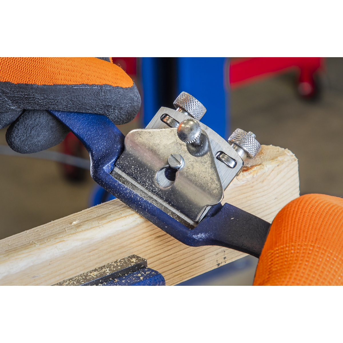 Sealey SSFS1 Spoke Shave Flat Sole 240mm - additional view 4
