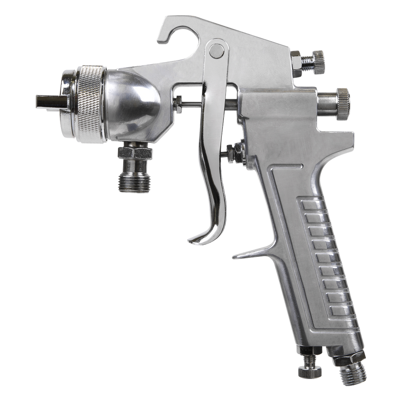 Sealey SSG1P Pressure Pot System with Spray Gun & Hoses 1.8mm Set-Up - additional view 4