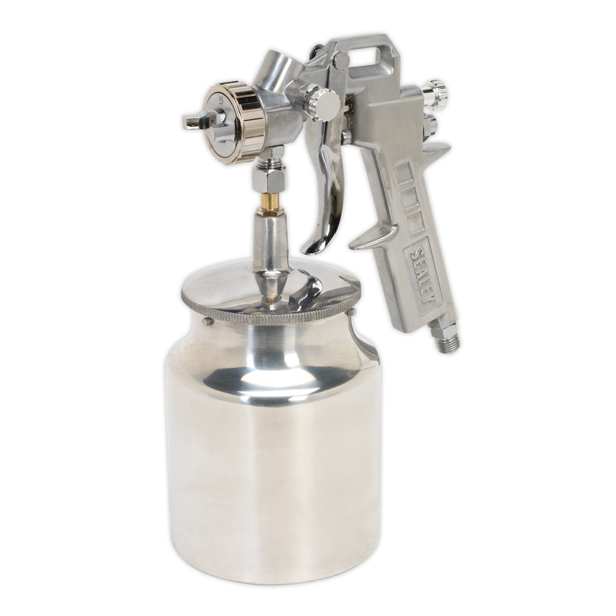 Sealey SSG2 General-Purpose Suction Feed Spray Gun 1.5mm Set-Up
