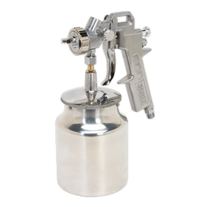 Sealey SSG2 General-Purpose Suction Feed Spray Gun 1.5mm Set-Up