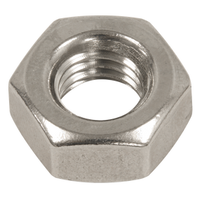 Sealey SSN10 Stainless Steel Nut M10 A2, DIN 934 - Pack of 50