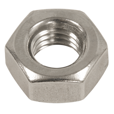 Sealey SSN10 Stainless Steel Nut M10 A2, DIN 934 - Pack of 50