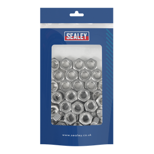 Sealey SSN10 Stainless Steel Nut M10 A2, DIN 934 - Pack of 50 - additional view 3