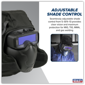 Sealey SSP102 Auto Darkening Welding Goggles Shade 9-13 - additional view 3