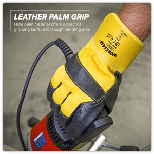 Sealey SSP13 Worksafe® Rigger's Gloves with Hide Palm - Pair - additional view 11