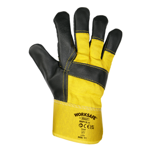 Sealey SSP13 Worksafe® Rigger's Gloves with Hide Palm - Pair - additional view 9