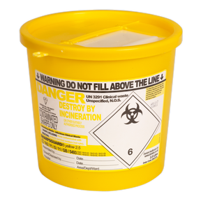 Sealey SSP250 Sharps Bin 2.5L