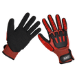 Sealey SSP38L Cut & Impact Resistant Gloves, Large - Pair