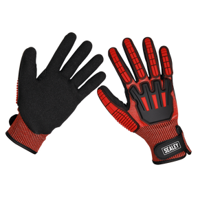 Sealey SSP38XL Cut & Impact Resistant Gloves, X-Large - Pair