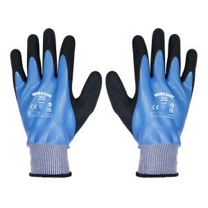 Sealey SSP49XL/6 Worksafe® Waterproof Latex Gloves, X-Large - Pack of 6 Pairs - additional view 4