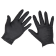 Sealey SSP60L Extra-Thick Powder-Free Disposable Nitrile Gloves, Large - Pack of 100