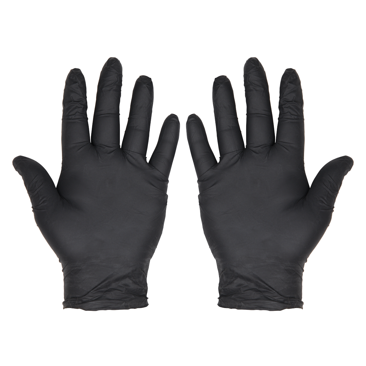 Sealey SSP60L Extra-Thick Powder-Free Disposable Nitrile Gloves, Large - Pack of 100 - additional view 2