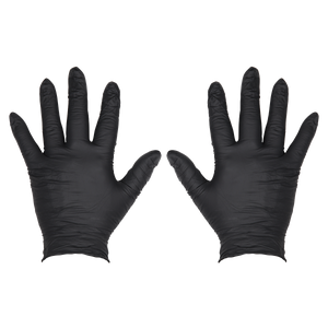 Sealey SSP60XL Extra-Thick Powder-Free Disposable Nitrile Gloves, X-Large - Pack of 100 - additional view 2