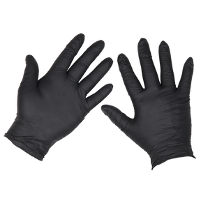 Sealey SSP60XL Extra-Thick Powder-Free Disposable Nitrile Gloves, X-Large - Pack of 100