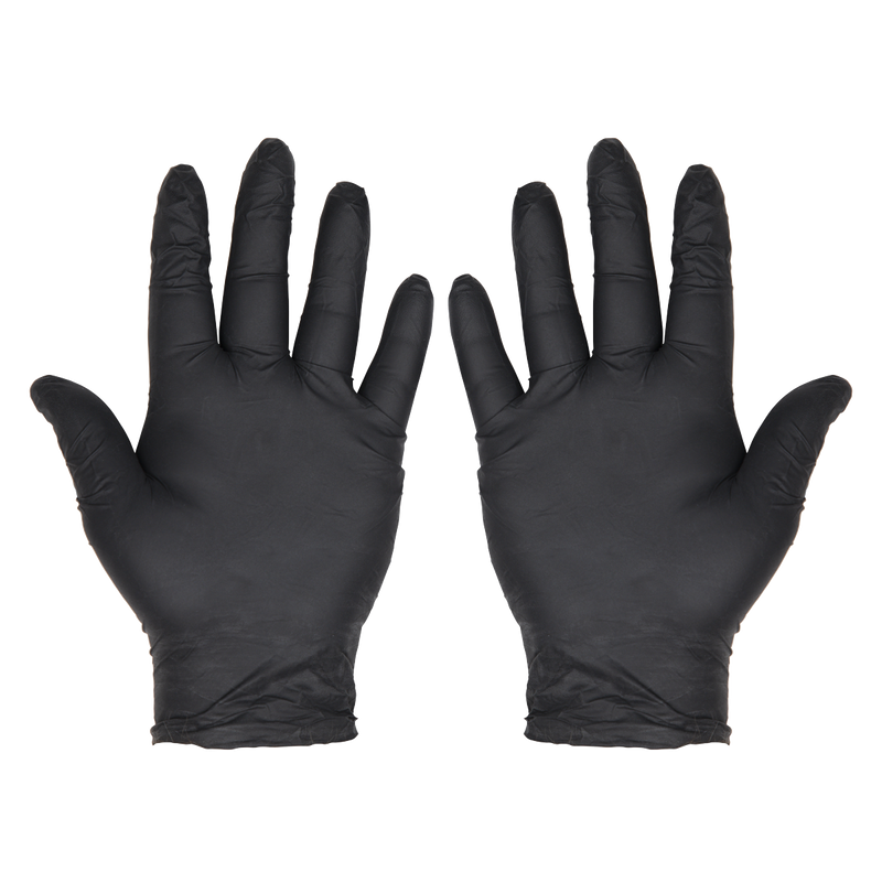 Sealey SSP60XL Extra-Thick Powder-Free Disposable Nitrile Gloves, X-Large - Pack of 100 - additional view 5