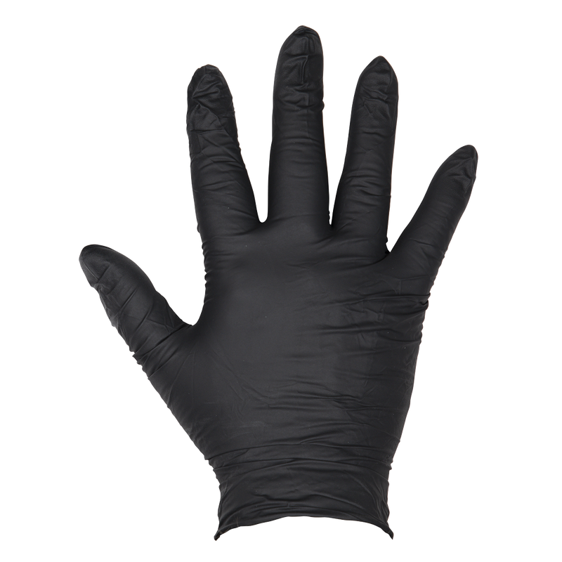 Sealey SSP60XL Extra-Thick Powder-Free Disposable Nitrile Gloves, X-Large - Pack of 100 - additional view 4