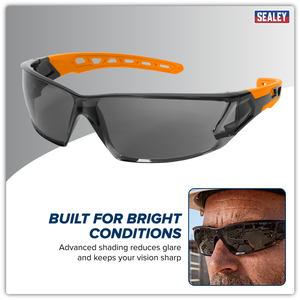 Sealey SSP67 Worksafe® Safety Spectacles - Anti-Glare Lens - additional view 8