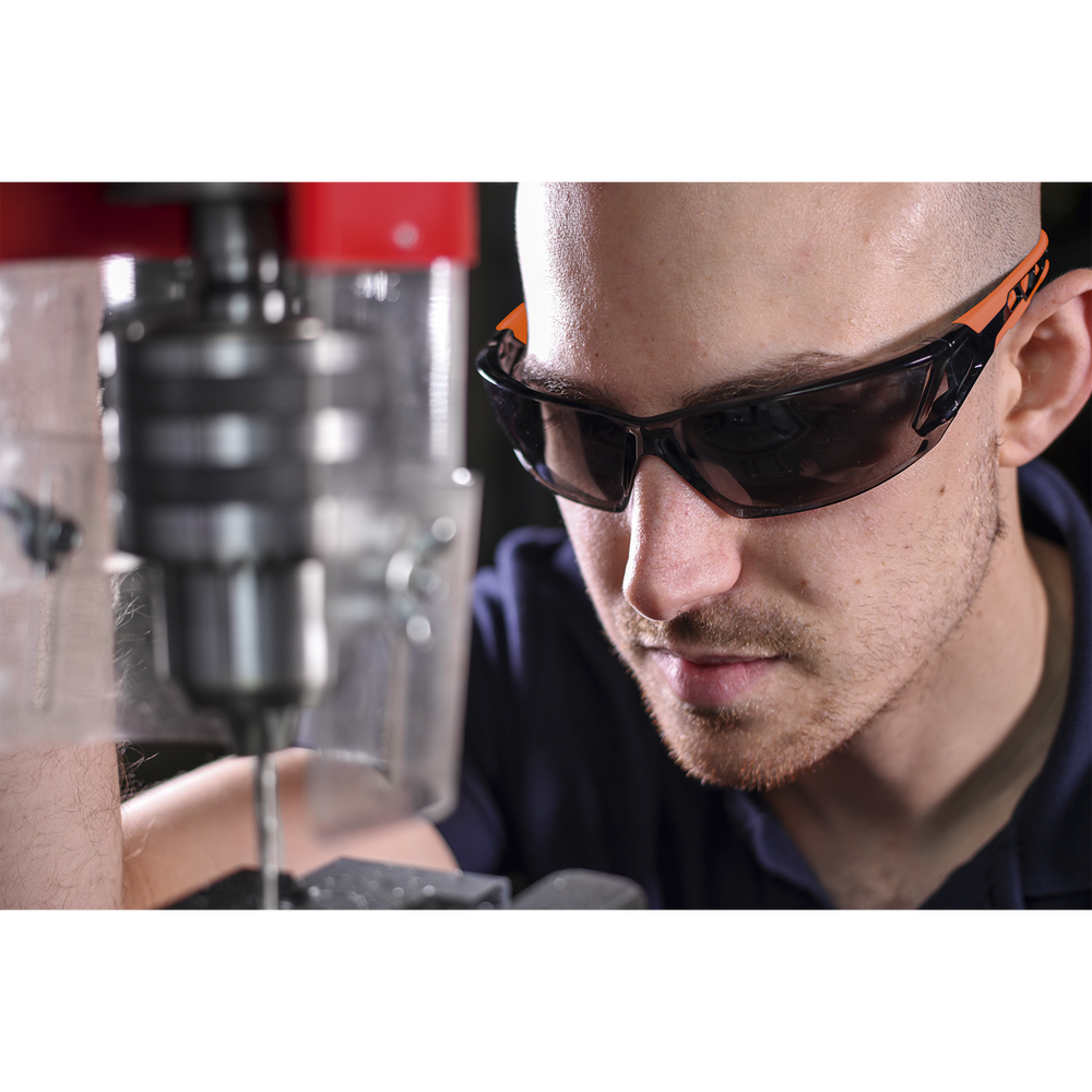 Sealey SSP67 Worksafe® Safety Spectacles - Anti-Glare Lens - additional view 7