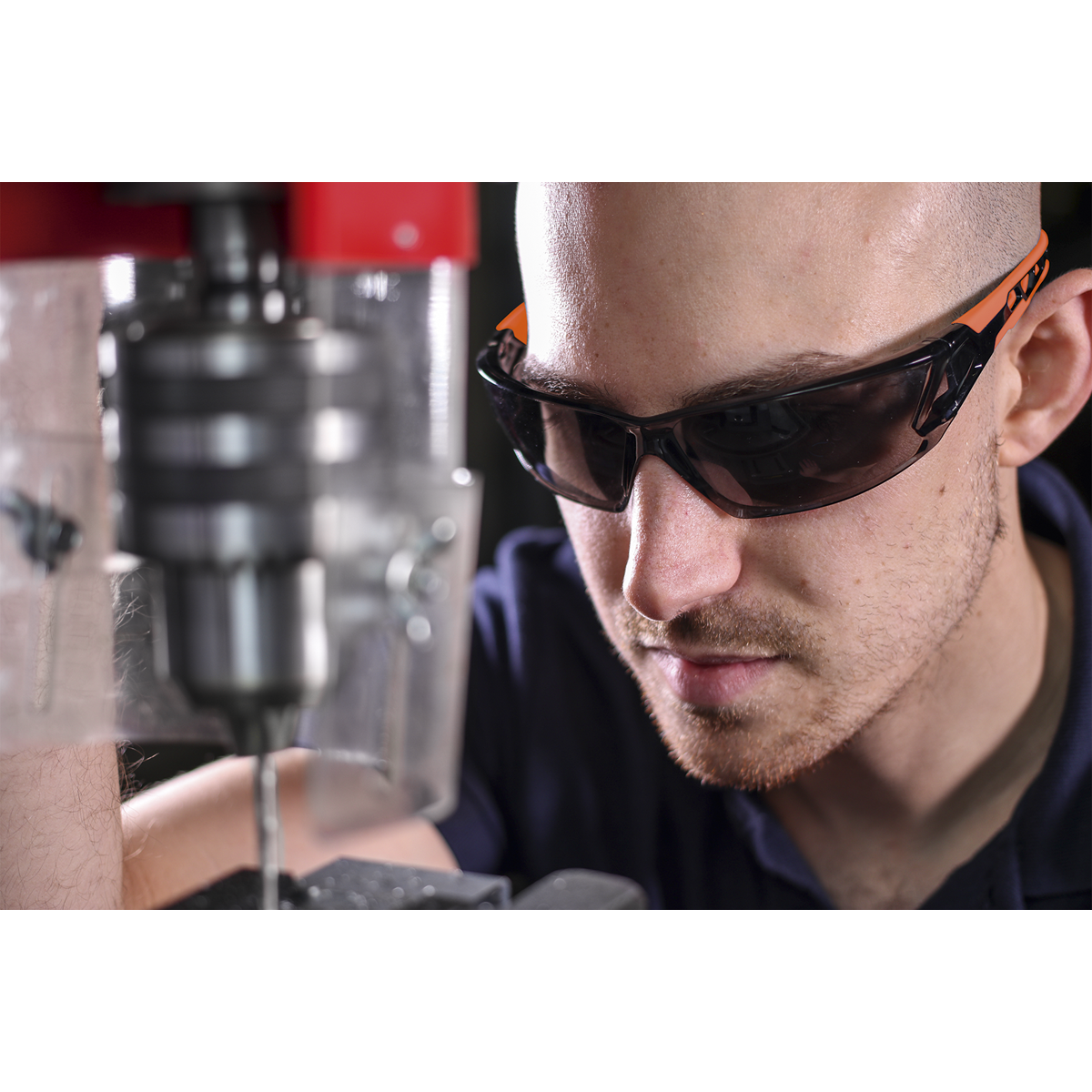 Sealey SSP67 Worksafe® Safety Spectacles - Anti-Glare Lens - additional view 7