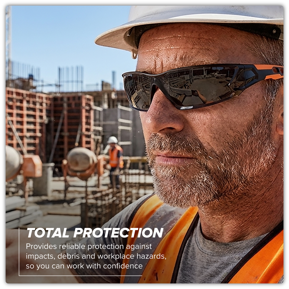 Sealey SSP67 Worksafe® Safety Spectacles - Anti-Glare Lens - additional view 2