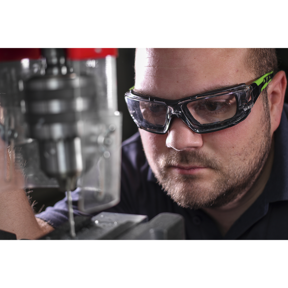 Sealey SSP68 Worksafe® Safety Spectacles with EVA Padding - Clear Lens - additional view 7