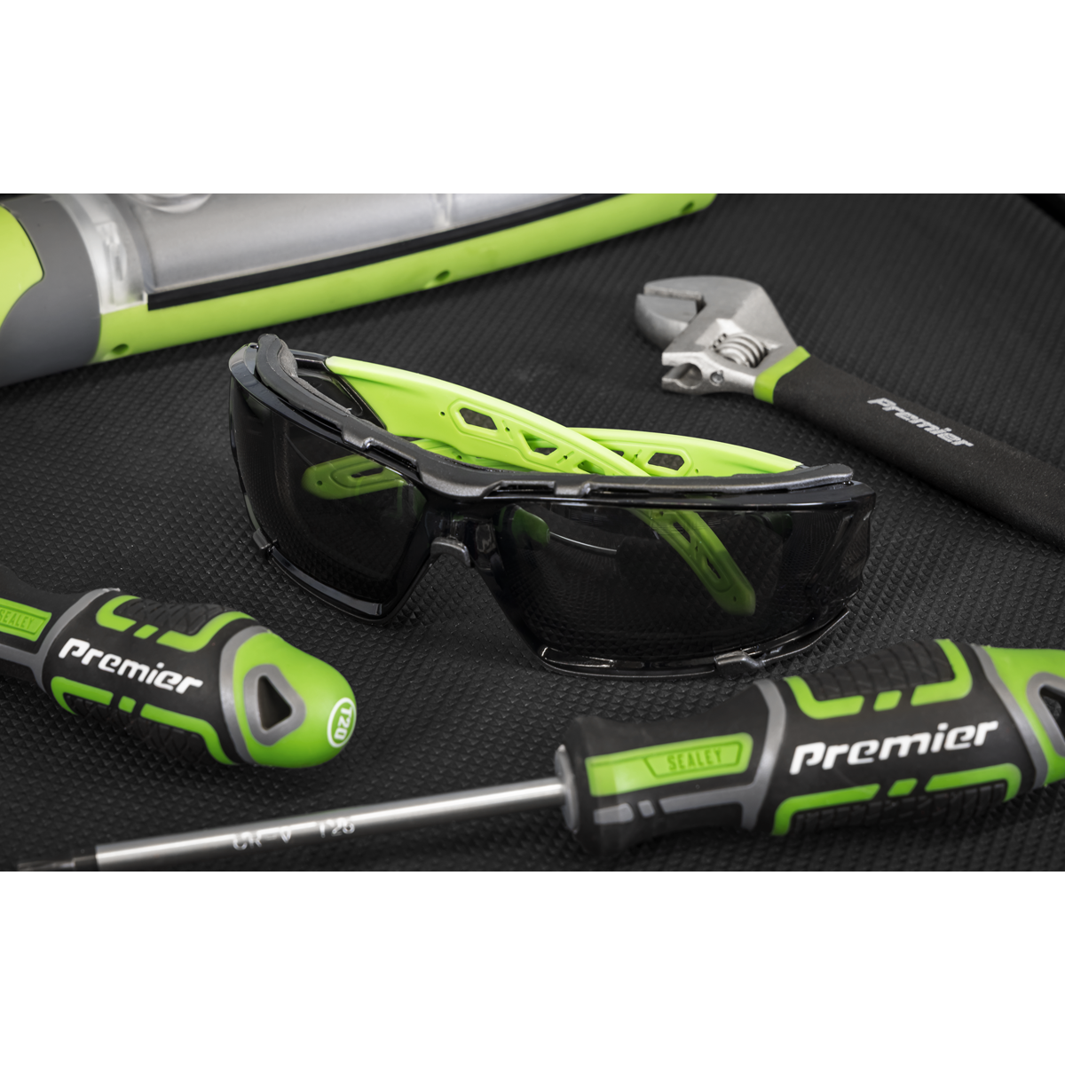Sealey SSP69 Worksafe® Safety Spectacles with EVA Padding - Anti-Glare Lens - additional view 6