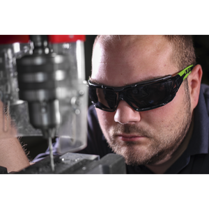 Sealey SSP69 Worksafe® Safety Spectacles with EVA Padding - Anti-Glare Lens - additional view 5
