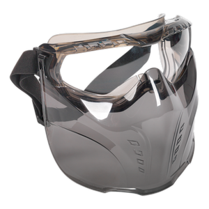 Sealey SSP76 Worksafe® Safety Goggles with Detachable Face Shield