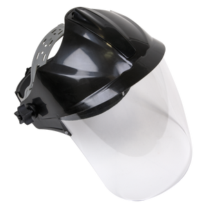 Sealey SSP78 Worksafe® Deluxe Brow Guard with Aspherical Polycarbonate Full Face Shield - additional view 3