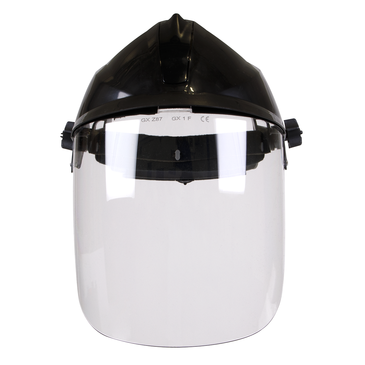 Sealey SSP78 Worksafe® Deluxe Brow Guard with Aspherical Polycarbonate Full Face Shield - additional view 2