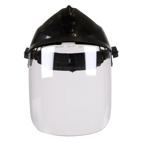 Sealey SSP78 Worksafe® Deluxe Brow Guard with Aspherical Polycarbonate Full Face Shield - additional view 2