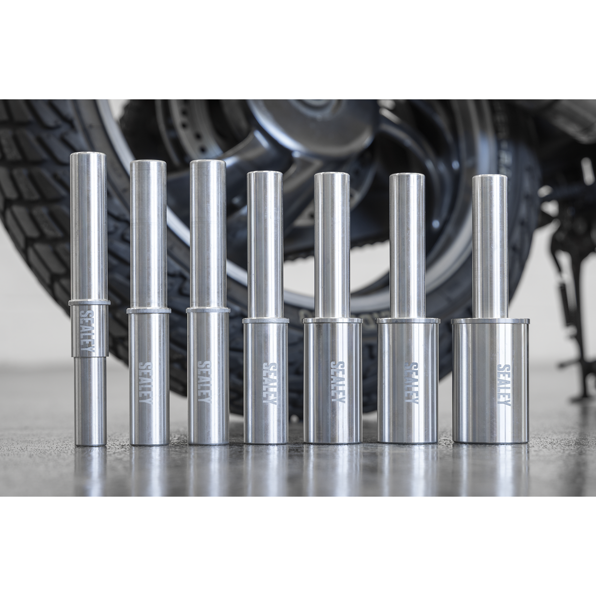 Sealey SSPS6 Motorcycle Stand Single-Sided Pin Adaptor 42.5mm - additional view 6