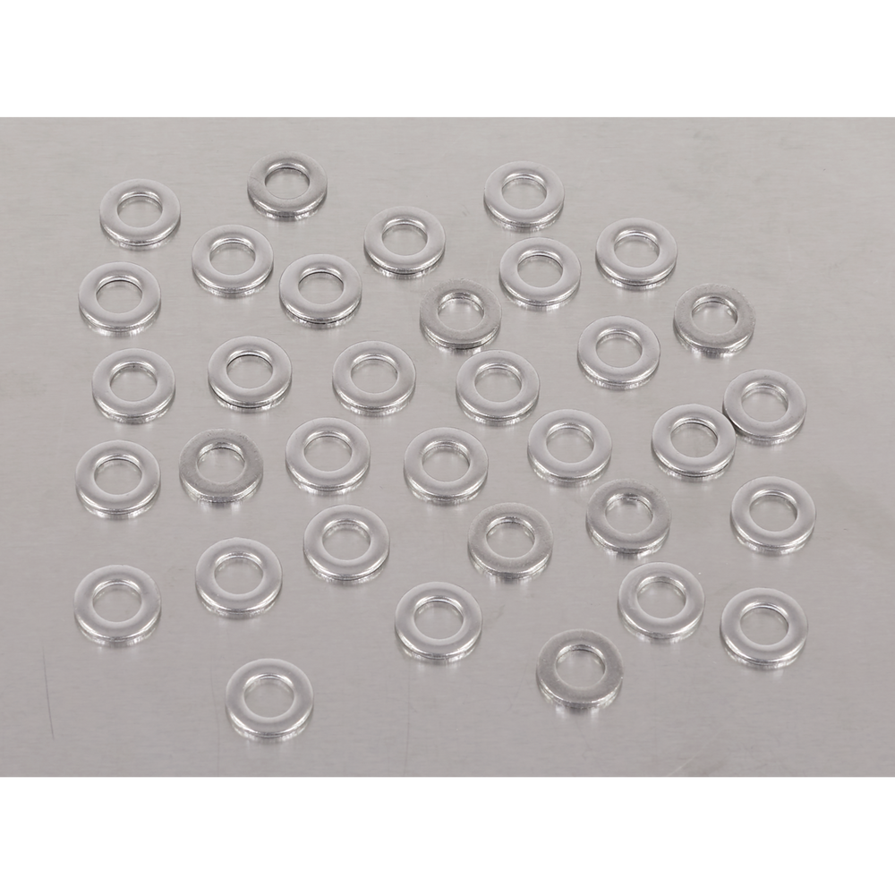 Sealey SSW5 Stainless Steel Flat Washer M5 A2, DIN 125 - Pack of 100 - additional view 2