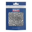 Sealey SSW6 Flat Washer Stainless Steel M6, DIN 125 - Pack of 100