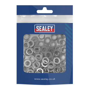 Sealey SSW6 Flat Washer Stainless Steel M6, DIN 125 - Pack of 100
