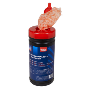 Sealey SSW80 Heavy-Duty Hand Wipes - Pack of 80 - additional view 2