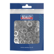 Sealey SSW8 Flat Washer Stainless Steel M8, DIN 125 - Pack of 100