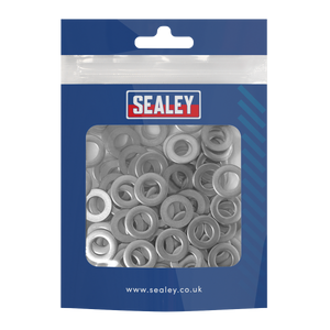 Sealey SSW8 Flat Washer Stainless Steel M8, DIN 125 - Pack of 100