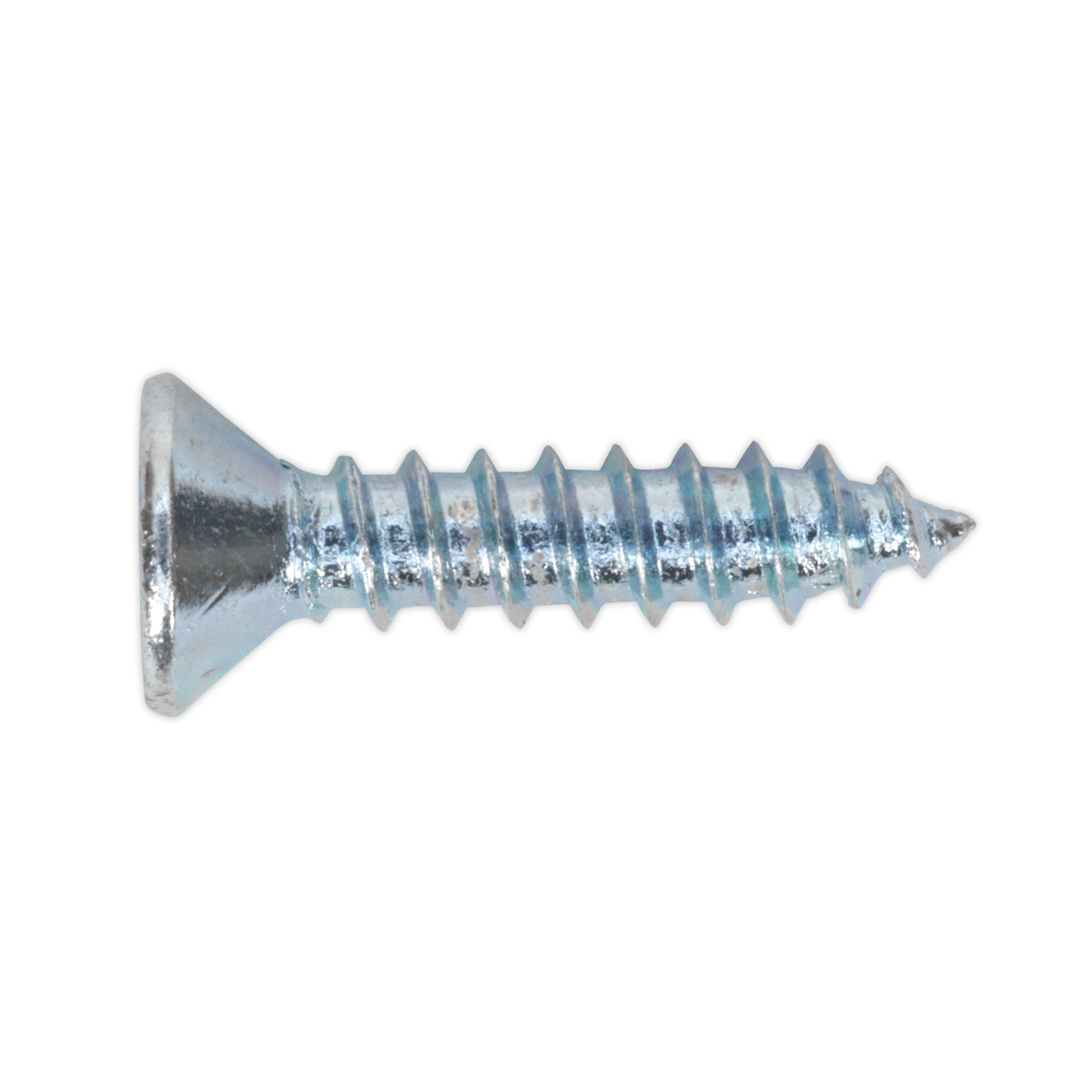 Sealey ST3516 Self-Tapping Countersunk Pozi Screw 3.5 x 16mm, DIN 7982 - Pack of 100