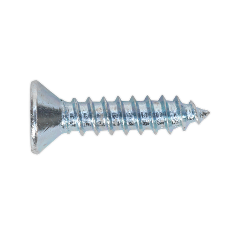 Sealey ST3516 Self-Tapping Countersunk Pozi Screw 3.5 x 16mm, DIN 7982 - Pack of 100