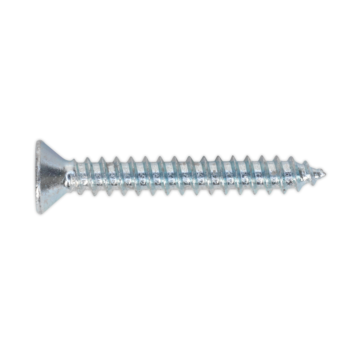 Sealey ST3525 Self-Tapping Countersunk Pozi Screw 3.5 x 25mm, DIN 7982 - Pack of 100