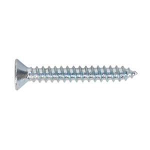 Sealey ST3525 Self-Tapping Countersunk Pozi Screw 3.5 x 25mm, DIN 7982 - Pack of 100
