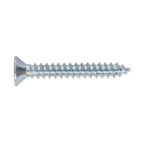 Sealey ST3525 Self-Tapping Countersunk Pozi Screw 3.5 x 25mm, DIN 7982 - Pack of 100