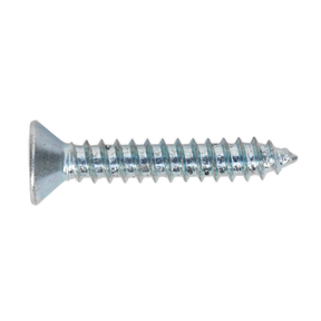 Sealey ST4225 Self-Tapping Countersunk Pozi Screw 4.2 x 25mm, DIN 7982 - Pack of 100